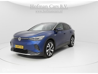 Volkswagen ID.4 First 77 kWh | SOH90% | Trekhaak | Warmtepomp | Camera | Blauw | Complete uitvoering