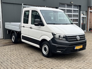 Volkswagen Crafter 35 2.0 TDI DC Open laadbak Airco Cruise controle Pick-up Euro 6 Parkeerhulp achter evt 3000kg trekgewicht 6 persoons p-up bakwagen open laadbak Pritsche