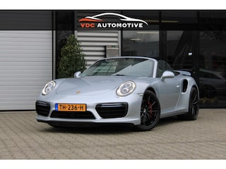 Porsche 911 Cabrio 3.8 Turbo Cabrio PDLS | Burmester High End | SportChrono | PDCC | Adaptive Cruise | Navi | Camera | Stoelverwarming | Stuurverwarming | Leder | DAB | Apple Carplay | Dealer Onderhouden