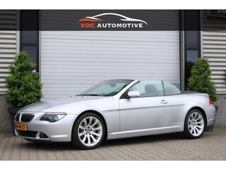 BMW 6-serie Cabrio 645Ci S Rood Leder | Memory | Xenon | Navi | Stoelverwarming