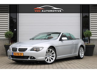 BMW 6-serie Cabrio 645Ci S Rood Leder | Memory | Xenon | Navi | Stoelverwarming