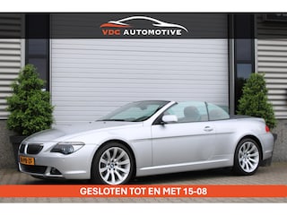 BMW 6-serie Cabrio 645Ci S Rood Leder | Memory | Xenon | Navi | Stoelverwarming