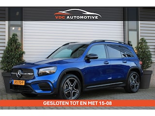 Mercedes-Benz GLB 180 AMG 7 Persoons Facelift | Pano | Trekhaak | Multibeam LED | Keyless | Stoelverwarming | Spectraalblauw