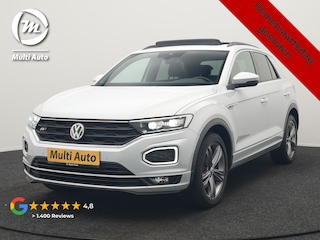 Volkswagen T-Roc 1.5 TSI R-Line 150pk Dealer O.H. | Trekhaak Afn. | Panodak | Adaptive Cruise | Camera | Sportstoelen Verwarmd | Keyless | Apple Carplay | Blis | LED Koplampen | Navigatie | DAB |