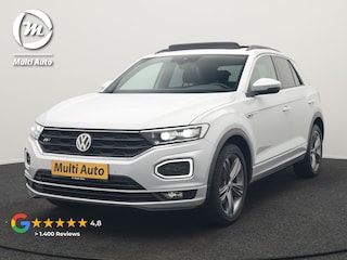 Volkswagen T-Roc 1.5 TSI R-Line 150pk Dealer O.H. | Trekhaak Afn. | Panodak | Adaptive Cruise | Camera | Sportstoelen Verwarmd | Keyless | Apple Carplay | Blis | LED Koplampen | Navigatie | DAB |