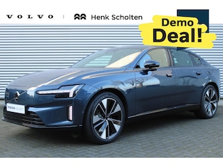 Volvo ES90 Single Motor Ext. R. Plus Launch Edition 92 kWh | 21" 5-spaaks Aero Velgen | Warmtepomp | Verwarmende + Geventileerde Voorstoelen | Verwarmd Stuurwiel | Elektrisch Verstelbare Passagiersstoel |Panoramadak | Head-up Display | Keyless Entry/Start | Kunstlederen Interieurdelen |