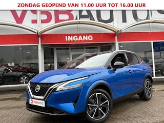 Nissan Qashqai 1.3 MHEV XTRONIC 158PK TEKNA HALF-LEER NAVI PANO-DAK CAMERA HEAD-UP CARPLAY