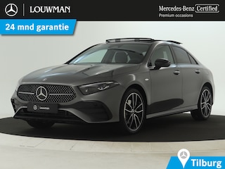Mercedes-Benz A-klasse 250 e Business Solution AMG | AMG Line Plus pakket | Trekhaak | Nightpakket  | 360°-camera | Dodehoekassistent | Antidiefstalpakket  | Inclusief 24 maanden Mercedes-Benz Certified garantie voor Europa.