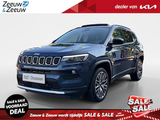 Jeep Compass 4xe 190 Plug-in Hybrid Electric Limited Lease Ed. BOMVOL | Achteruitrijcamera | Panoramadak | Climate control | Stoelverwarming | Addaptive cruise |