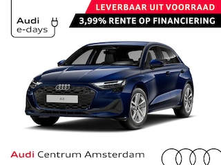 Audi A3 Sportback Pro Line 40 TFSI e 204 pk | Assis.pak Driving+Parking plus | Led v+a, dyna. knipper. achter | Sportstoelen zwarte stof | Apple carplay |