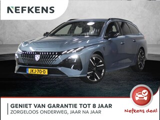 Peugeot 308 SW 1.2 Hybrid 145PK e-DCS6 GT | 1ste eigenaar | AppleCarPlay/AndroidAuto | Navigatie | Adaptive Cruise Control | Keyless | AGR Stoel | Stoel/StuurVerwarming | FULL LED | 360'Camera | Isofix | Privacy Glass | Elektrische Achterklep |
