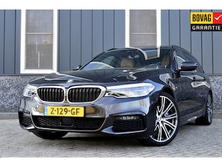 BMW 5-serie Touring 530i M-Sport Rijklaarprijs-Garantie Panoramadak Leder Interieur Led Head-Up Trekhaak