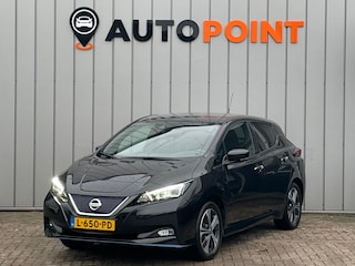 Nissan Leaf E+ N-Connecta 62 kWh SOH94.5% 1E EIG DEALEROND ORG NL|TREKHAAK|360*CAMERA|BLINDSPOT|STUUR+STOELVRM|VRITUAL.COCKPIT|