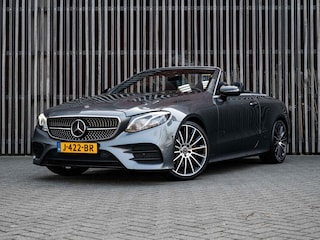 Mercedes-Benz E-klasse Cabrio 200 197pk AMG |NL-AUTO|Burmester|MemorySeats|ACC|LaneAssist|Volleder|Multibeam|20''|Sfeerverlichting