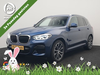 BMW X3 xDrive30e M Sport Plug In Hybrid 293pk Dealer O.H. PHEV | Trekhaak Af Fabriek | Camera | Adaptief Onderstel | Lederen Sportstoelen Verwarmd | Adaptive LED | Hifi Audio | Sfeerverlichting | 20"L.M | Virtual | Navigatie | DAB | Cruise Control |