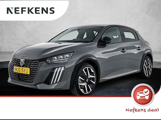 Peugeot 208 GT Hybrid 145pk Automaat | Navigatie | Camera v+a | Climate Control | Adaptieve Cruise Control | Parkeersensoren v+a | Dodehoeksensor | Armsteun | Keyless | Digitaal instrumentenpaneel | Draadloze Apple Carplay / Android Auto + telefoonlader | DAB+ radio | Full Led koplampen | Donker getint glas | 17" lichtmetalen velgen |