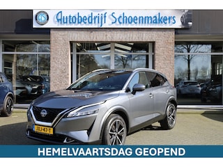 Nissan Qashqai 1.3 MHEV Xtronic Tekna Plus PANO HUD MASSAGE MEMORY CARPLAY 360-CAM LEER STOEL/STUUR/RUITVERW. DAB ACC 2XPDC 19''LMV ENZ.ENZ.