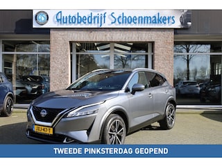 Nissan Qashqai 1.3 MHEV Xtronic Tekna Plus PANO HUD MASSAGE MEMORY CARPLAY 360-CAM LEER STOEL/STUUR/RUITVERW. DAB ACC 2XPDC 19''LMV ENZ.ENZ.
