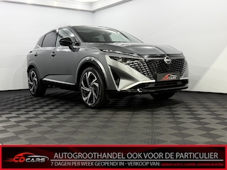 Nissan Qashqai 1.3 MHEV Xtronic Tekna Plus Panoramadak, 360 Camera, 20 inch velgen, Bose geluidsysteem, Memory stoelen, Head-up display, Navi, Keyless start, Elektrische achterklep, 3 jaar garantie
