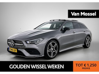 Mercedes-Benz CLA Shooting Brake 180 Business Solution AMG | PANORAMADAK | SFEERVERLICHTING | STOELVERWARMING | APPLE CARPLAY |