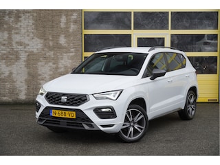 Seat Ateca 1.0 TSI FR Business Intense BJ2022 Lmv 18" | Led V+A | Pdc | Navi | Keyless entry | Elek. achterklep | App-Connect | Achteruitrijcamera | Virtual cockpit | Climate control | Cruise control | Sportstoelen | Verwarmde voorstoelen | Zwarte hemel