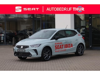 Seat Ibiza 1.0 EcoTSI FR Business Connect 115PK / 85kW, Achteruitrijcamera, Apple Carplay & Android Auto, verwarmbare voorstoelen, Keyless Entry, dodehoekdetectie, full LED koplampen, navigatie, draadloos telefoon laden, groot digitaal instrumentenpaneel (Virtual Cockpit), parkeersensoren voor + achter, reservewiel 18'', 18'' LMV 'Performance'