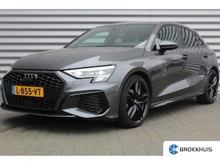 Audi A3 Sportback 30 TFSI 110PK S EDITION AUTOMAAT / NAVI / LEDER / CLIMA / FULL-LED / PDC / KEYLESS / 18" LMV / CAMERA / 2X S-LINE / CRUISECONTROL / WINTERPAKKET / 1E EIGENAAR / NIEUWSTAAT !!