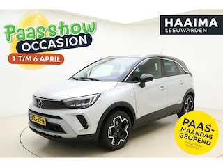 Opel Crossland 1.2 Turbo Ultimate | Alcantara bekleding | Led verlichting | Navigatie | Grijs met. met zwart dak | Keyless entry |
