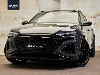 Audi Q8 e-tron Quattro, NL-auto, 1e eig., pano, 23", luchtv., S Sportstoelen, B&O, matrix-LED, memory, 360 camera, leder, keyless, ACC, privacy
