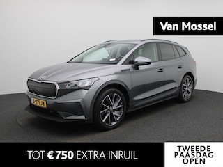 Skoda Enyaq iV 60 | Climate Control / ECC | Licht metalen velgen 20inch | Cruise control Standaard | Connectiviteit af fabriek | Navigatie | Half lederen bekleding | LED koplampen | Park Distance Control voor en achter | Achteruitrijcamera | Dakrailing |