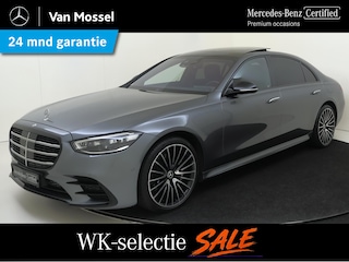 Mercedes-Benz S-klasse 580 e Lang AMG Line /Panoramadak /HUD /Burmester 3D /Rijassistentiepakket /Achterasbesturing /20 Inch