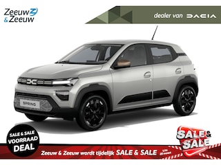 Dacia Spring Extreme 65 | Direct uit voorraad leverbaar nu met € 5000,- speciale Zeeuw & Zeeuw korting en Gratis 7 Jaar Garantie tot 140.000km| 30KW DC lader |