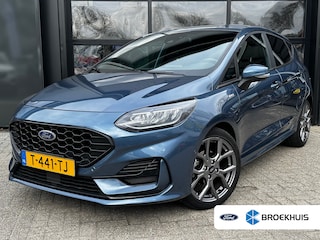 Ford Fiesta 1.0 125 PK Hybrid ST-Line X | STUUR, STOEL EN VOORRUITVERWARMING| B&O SOUND| CAMERA + PARKEERSENSOREN| NAVIGATIE + APPLE CARPLAY/ANDROID AUTO| LED| DAB|