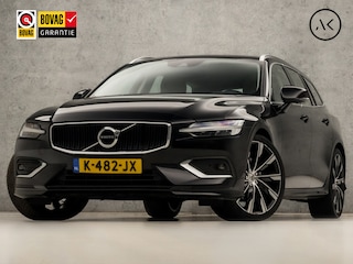 Volvo V60 2.0 B3 Inscription Sport 177Pk Automaat (APPLE CARPLAY, LEDER, 20'' LM VELGEN, STUUR/STOELVERWARMING, SPORTSTOELEN, ADAPTIVE CRUISE, PARKEERSENSOREN, NIEUWSTAAT)