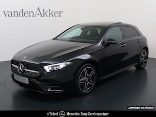 Mercedes-Benz A-klasse 250e AMG // Panorama dak // Sfeerverlichting // Memory // MultiBeam LED // Advanced Audio // Keyless // 18" AMG Velgen // Widescreen
