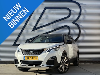 Peugeot 5008 1.2 PureTech Blue Lease GT-Line 2e Eigenaar|Navi|Pano|Camera|Trekhaak|Clima|Cruise|7-Zits|D-riem v.v. in 2022|N.A.P|APK tot 07-2026