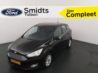 Ford C-MAX EcoBoost 125 pk Titanium | Trekhaak | Pano | El. a. klep | Clima | Navi | Cruise | Verwarmde voorruit