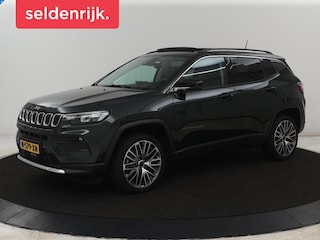 Jeep Compass 4xe 190 Plug-in Electric Limited | Panoramadak | Leder | Trekhaak | Stoelverwarming | 19'' | Carplay | Camera | Adaptive cruise | Navigatie | Full LED | PHEV