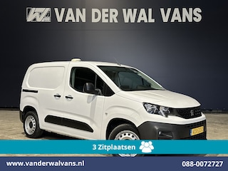Peugeot Partner 1.5 BlueHDI 102pk L1H1 Euro6 Airco | 3-Zits | Apple Carplay | Trekhaak | Cruisecontrol Android Auto, Parkeersensoren, Bijrijdersbank