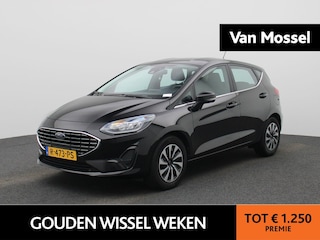 Ford Fiesta 1.0 EcoBoost Titanium | APPLE CARPLAY - ANDROID AUTO | CLIMATE CONTROL | CRUISE CONTROL | PARKEERSENSOREN | LANE ASSIST |