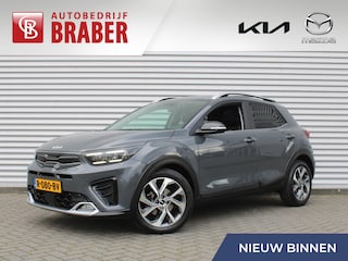 Kia Stonic 1.0 T-GDi MHEV GT-PlusLine | Schuifdak | Stuur-/stoelverwarming | Cruise adapt. | Camera | Dodehoek detectie | Navi | 17" LM | Clima | LED |
