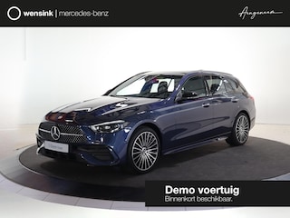 Mercedes-Benz C-klasse Estate 300e Business Solution AMG | Panoramaschuifdak | AMG Line Plus | Head-up | Burmester |