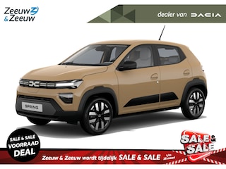 Dacia Spring Expression 65 | Direct uit voorraad leverbaar nu met € 4500,- speciale Zeeuw & Zeeuw korting en Gratis 7 Jaar Garantie tot 140.000km| 30KW DC lader |