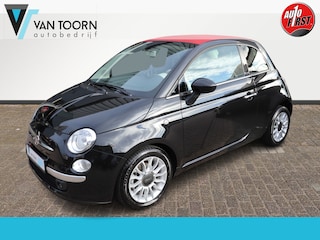 Fiat 500 0.9 TwinAir Lounge Cabrio. UNIEK! Zeer lage km stand! Eerste eigenaar.