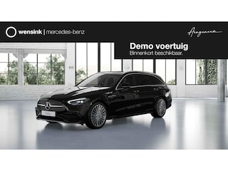 Mercedes-Benz C-klasse Estate 300e Business Solution AMG | Panoramaschuifdak | Trekhaak | Burmester | Stoelverwarming | Dodehoekassistent |