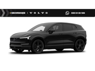 Volvo EX30 Single Motor Ext Range Plus Black Ed Europa 69 kWh | P5 Long Range | 19" 5-spaaks Glossy Black | Adaptieve Cruise Control | Parkeersensoren voor + achter | Stoelverwarming | Verwarmd stuurwiel | Elektr. verstelbare voorstoelen | Google Service | Harman Kardon Audio | Parkeercamera