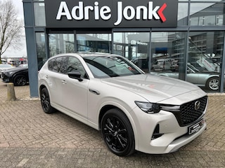 Mazda CX-60 2.5 e-SkyActiv PHEV Homura Plus AUTOMAAT | PLUG-IN HYBRID | MEEST LUXE UITVOERING | PANORAMADAK | 2500kg TREKGEWICHT | AWD | 327pk  | 6JR GARANTIE 5/2031 |