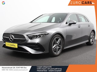Mercedes-Benz A-klasse 200 177pk Automaat MHEV AMG Line Achteruitrij Camera Verwarmde voorstoelen Navigatie LED Climate control Adaptive Cruise control Parkeersensoren Apple Carplay & Android Auto
