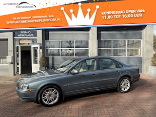 Volvo S80 2.4T Dynamic Bj 2003 Automaat,Leer,Navi,18Inch,Cruise 200PK  youngtimer