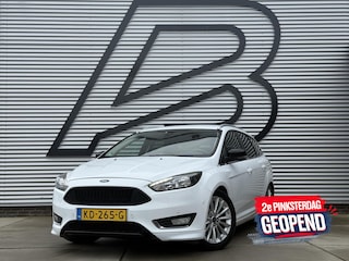 Ford Focus Wagon 1.0 Titanium 2e Eigenaar|Navi|Trekhaak|Clima|Cruise|PDC V+A|N.A.P|APK tot 07-2026